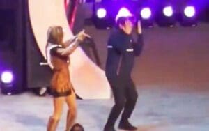 Tony Khan Busts Out CEO Dance With Mercedes Mone After 9/25 AEW Dynamite: Grand Slam