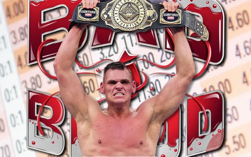 WWE Bad Blood 2024 Betting Odds Show GUNTHER As Massive Favorite To