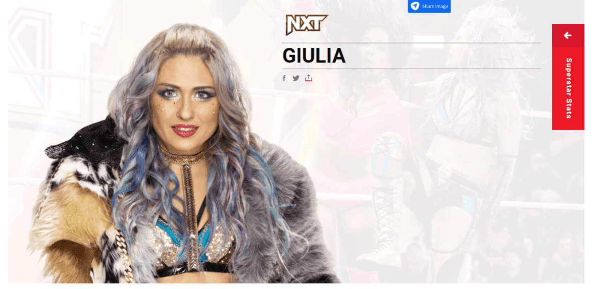 WWE Finally Adds Giulia's Profile to Active Superstar Roster