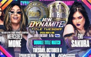 AEW Dynamite Preview for October 8, 2024: Mercedes Mone vs. Emi Sakura, Bryan Danielson Set for Showdown & More