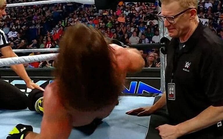 AJ Styles’ WWE Return Cut Short by Injury During Heated Clash with Carmelo Hayes on SmackDown