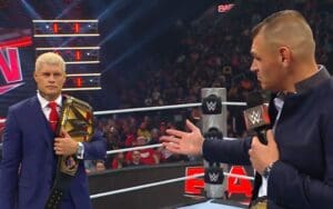 Cody Rhodes and Gunther Share a Tense Moment During 10/14 WWE RAW