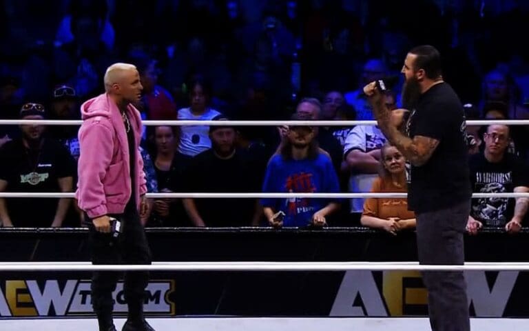 Darby Allin Breaks Brody King Open With a Rock After Heated Exchange on AEW Dynamite