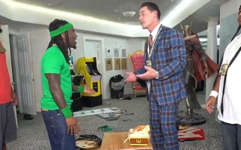 Kai Cenat Goes Off on John Cena for Sitting in Nicki Minaj’s Chair During Stream