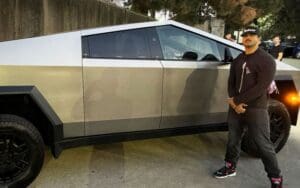 Max Caster Shows Off New Tesla Cybertruck Purchase