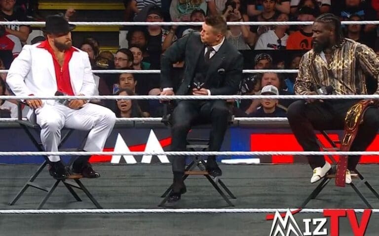 Oba Femi & Tony D'Angelo Have Tension-Filled MizTV Segment During 10/1 WWE NXT