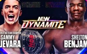 Sammy Guevara Returns from Injury to Face Shelton Benjamin on 10/23 AEW Dynamite