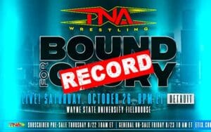 TNA Bound For Glory 2024 Set to Shatter Records