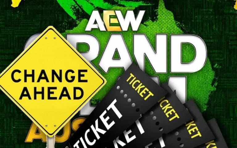 AEW Set to Move Australia Event After Disappointing Ticket Sales