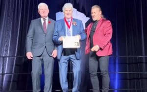 Chris Jericho Inducts Father Ted Irvine into Manitoba Sports Hall of Fame