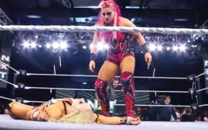 Jordynne Grace Reacts to Zaria Accidentally Spearing Her During 11/6 WWE NXT