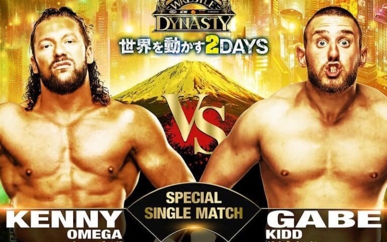 Kenny Omega Set for Return Match Against Gabe Kidd at NJPW x AEW Wrestle Dynasty