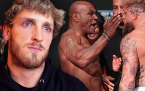 Logan Paul Reacts to Mike Tyson Slapping Brother Jake Paul at Weigh-In