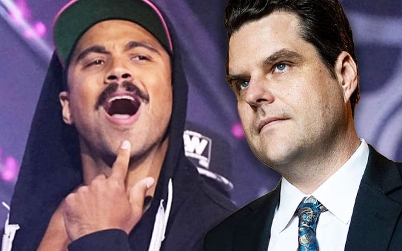 Max Caster Planned on Targeting Matt Gaetz’s Misconduct Allegations at AEW Full Gear