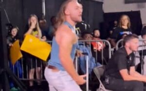 Nathan Frazer Nearly Misses Tag Team Title Match During NXT Live Event