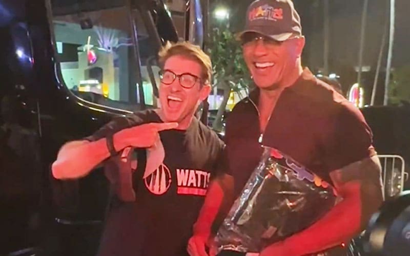 The Rock Surprises Kids in LA Watts Empowerment Center with Custom Bus