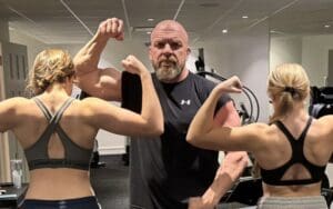 Triple H Shares Rare Thanksgiving Workout Moment with Daughters