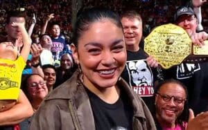 Vanessa Hudgens Spotted at Ringside During 11/25 WWE RAW