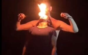 WWE NXT Star Dani Palmer Shows Courage By Swallowing Fireball