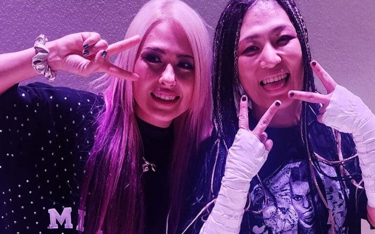 WWE NXT Star Giulia Spotted Backstage at GCW Show