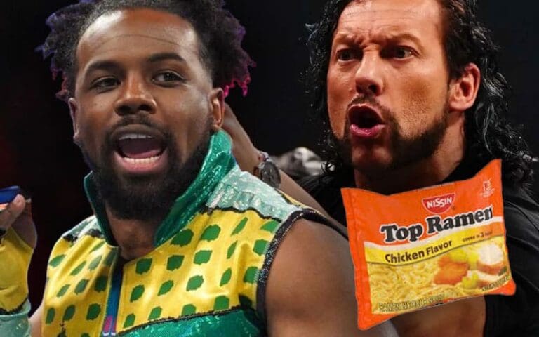 Xavier Woods Roasts Kenny Omega: “Ramen Noodles Needs to Sue Him for That Hair”