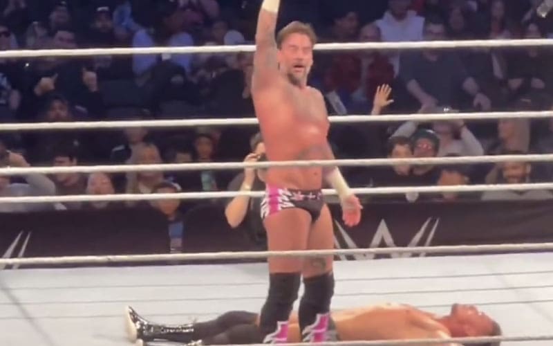 CM Punk Sends a Message with John Cena's Signature Move at WWE MSG