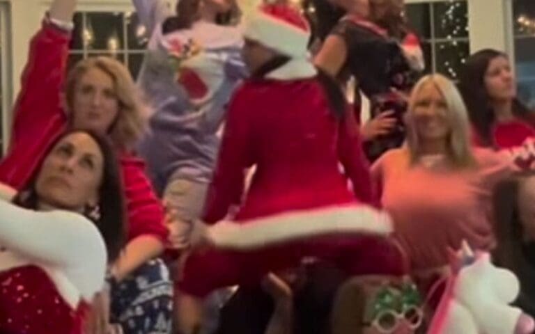 Randy Orton's Wife Kim Steals the Spotlight with Christmas Twerking Video