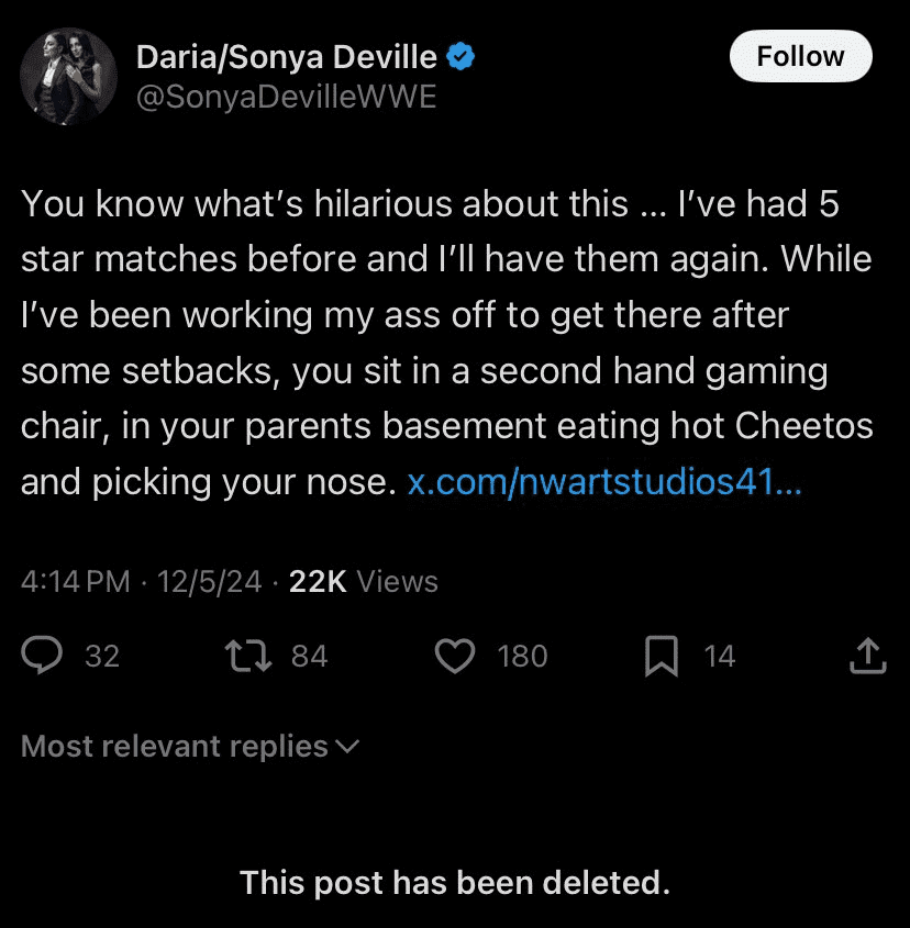 sonya-deville-claims-to-have-starred-in-5-star-matches-in-now-deleted-twitter-rant-41