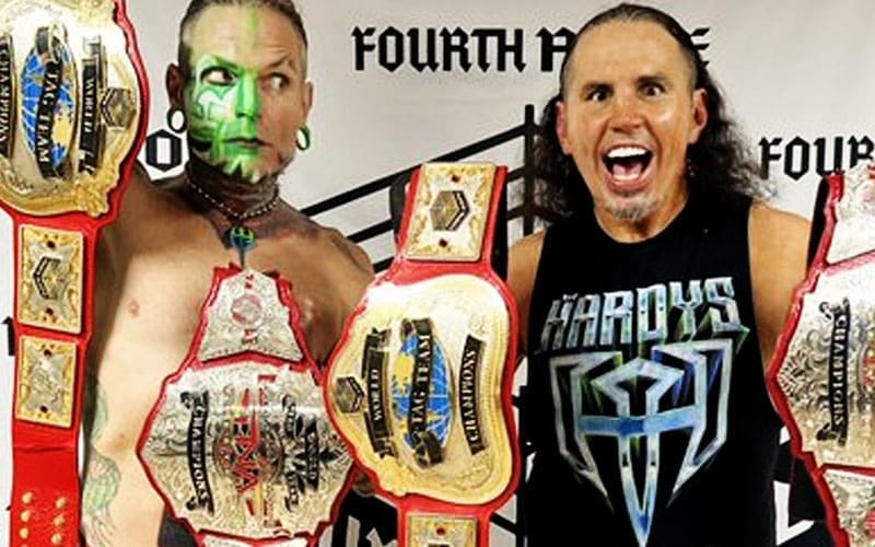 The Hardy Boys Make History as 4th Rope Tag Team Champions