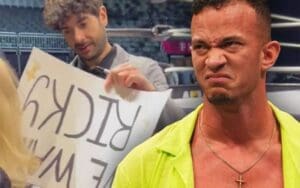 Tony Khan Hesitates to Sign “We Want Ricky” Fan Sign