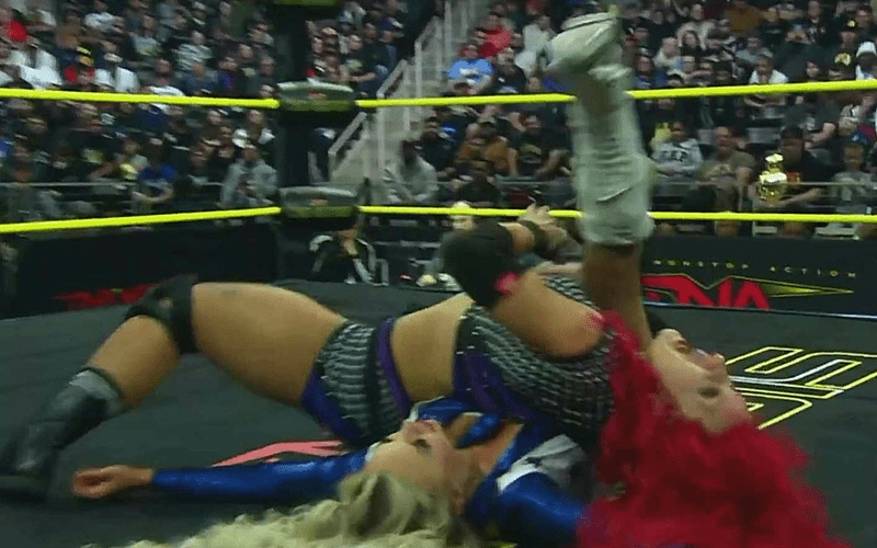 Ash by Elegance & Heather by Elegance Fail To Capture Knockouts Tag Team Titles At TNA Genesis 2025
