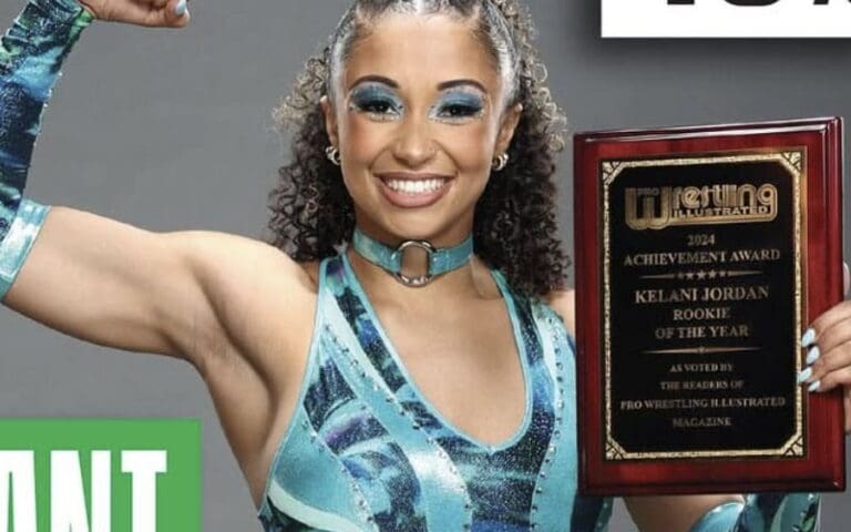 Kelani Jordan Reacts to Winning PWI Rookie of the Year