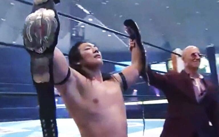 Konosuke Takeshita Retains NEVER Openweight &amp; AEW International Title at NJPW Wrestle Dynasty