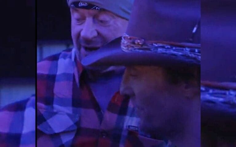 The Undertaker Surprises Matthew McConaughey with Custom WWE Legacy Title at SmackDown