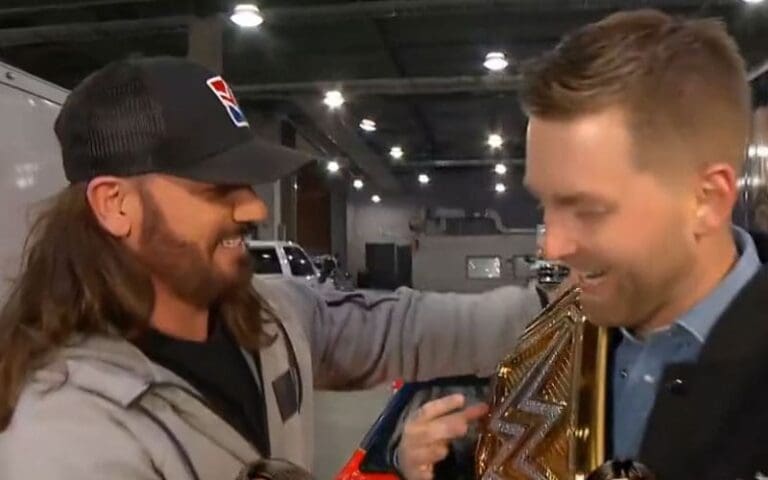 AJ Styles Rolls Into WWE Raw in Daytona 500 Winner’s Car