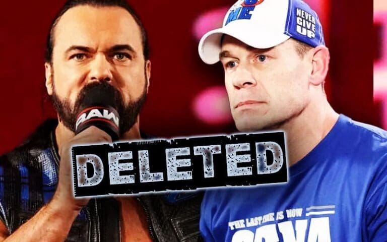 Drew McIntyre Deletes Scathing Video Trashing John Cena