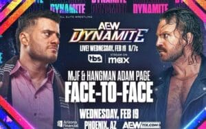 MJF & Hangman Page Face-to-Face & More Set for February 19 AEW Dynamite