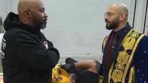 Ricochet Crosses the Line With Bun B Over Trill Burgers in Explosive AEW Collision Segment