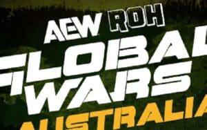 Ring of Honor’s Global Wars Returns at AEW Grand Slam Australia with Major Title Matches