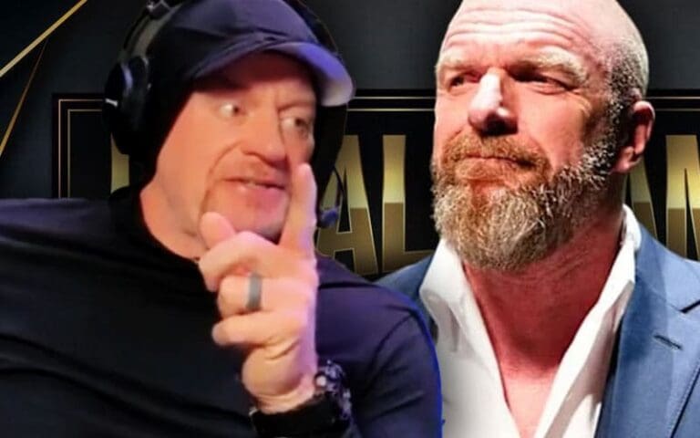 The Undertaker Reveals Who He Thinks Will Induct Triple H Into WWE Hall of Fame