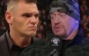The Undertaker Says a Match with GUNTHER Would Turn Into a Fist Fight