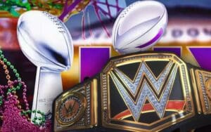 WWE & NFL Team Up for Custom Super Bowl 59 Championship Belt