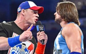 AJ Styles Wants Another Match Against John Cena Before He Retires
