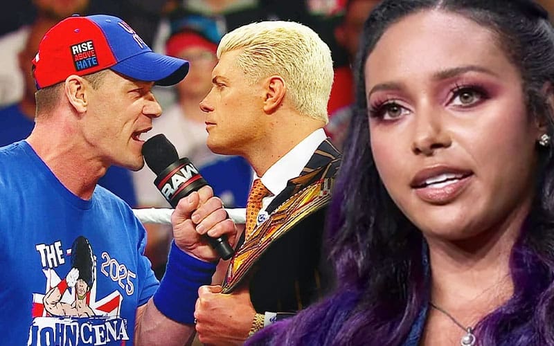 Brandi Rhodes Adds Fuel to the Fire After Cody Rhodes’ Promo Battle with John Cena on WWE RAW