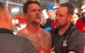 Footage Shows Security Restraining CM Punk After WWE Elimination Chamber Loss