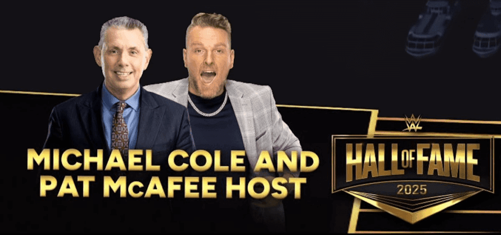 Hosts for the 2025 WWE Hall of Fame Ceremony in Las Vegas Locked In