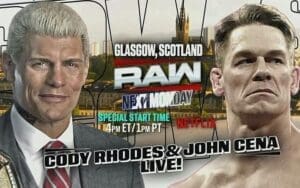 John Cena & Cody Rhodes Advertised for Loaded Card on March 24 WWE RAW in Scotland
