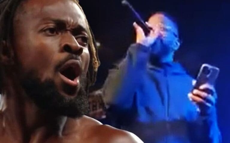 Kofi Kingston Snaps on Mega Ran After Awkward Live Performance Reaction