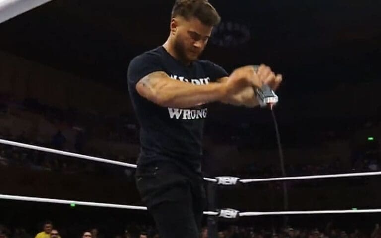MJF Tries to Set Hangman Page on Fire in Shocking AEW Dynamite Attack