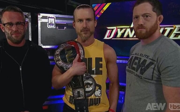 Adam Cole Renames AEW Faction After TNT Title Win
